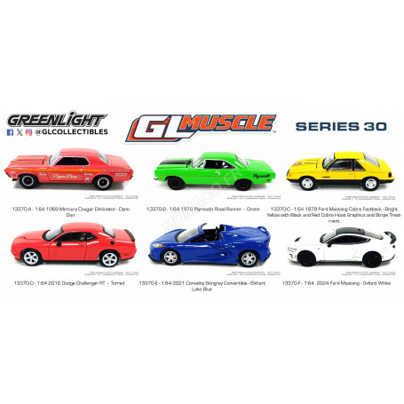 COFFRET DE 6 PIECES : GL MUSCLE - SERIES 30