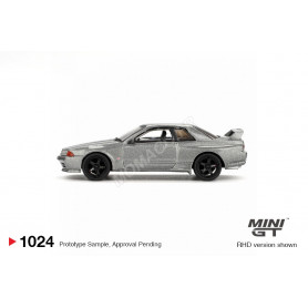 NISSAN SKYLINE GT-R (NISMO BNR32 - CRS VERSION) 1992 GRIS "DARK METAL GREY" (BLISTER EDITION) (RHD) (EPUISE)