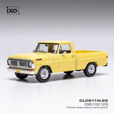 FORD F100 1978 JAUNE CLAIR