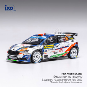 SKODA FABIA RALLY 2 10 WAGNER/WINTER WM RALLYE BARUM 2023