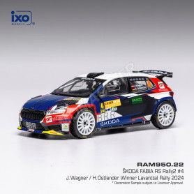 SKODA FABIA RALLY 2 4 WAGNER/OSTLENDER WM RALLYE LAVANTTAL 2024
