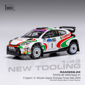 TOYOTA GR YARIS RALLY 2 1 INGRAM/KIHURANI WM RALLYE VOYONIC GRAMPIAN FORREST 2024