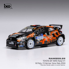TOYOTA GR YARIS RALLY 2 1 POTTY/HERMAN WM RALLYE YPRES 2024