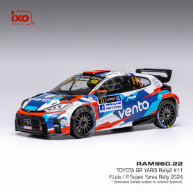 TOYOTA GR YARIS RALLY 2 11 LOIX/TSJOEN WM RALLYE YPRES 2024