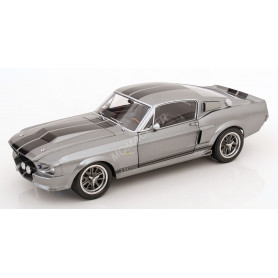 FORD MUSTANG SHELBY GT500 ELEANOR 1967 GRIS METALLISE/NOIR