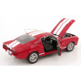 FORD MUSTANG SHELBY GT500 ELEANOR 1967 ROUGE/ BLANC