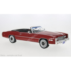 CADILLAC ELDORADO CONVERTIBLE 1976 ROUGE