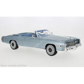 CADILLAC ELDORADO CONVERTIBLE 1976 BLEU CLAIR