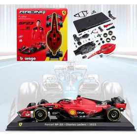 FERRARI F1 F23 TEAM SCUDERIA FERRARI 16 CHARLES LECLERC 2023 (MODEL-KIT) (EPUISE)