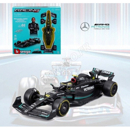 MERCEDES GP F1 W14 TEAM MERCEDES-AMG PETRONAS 44 LEWIS HAMILTON 2023 (MODEL-KIT) (EPUISE)