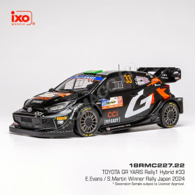 TOYOTA GR YARIS RALLY 1 HYBRIDE 33 ELFYN EVANS/SCOTT MARTIN RALLYE DU JAPON 2024