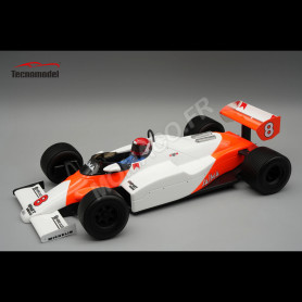 MCLAREN MP4/1C 8 NIKI LAUDA GRAND PRIX DE MONACO 1983 AVEC PNEUS PLUIES AVEC PILOTE