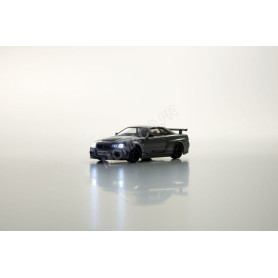 NISSAN GT-R (R34) NISMO CLUBMAN RACE SPEC 2003 ARGENT AVEC LED