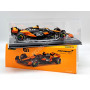 MCLAREN F1 MCL38 MERCEDES TEAM MCLAREN 81 OSCAR PIASTRI 2024 (PACKAGING PREMIUM AVEC CASQUE)