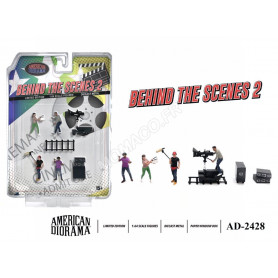 SET DE FIGURINE : PERSONNAGES AVEC ACCESSOIRES "BEHIND THE SCENE 2"