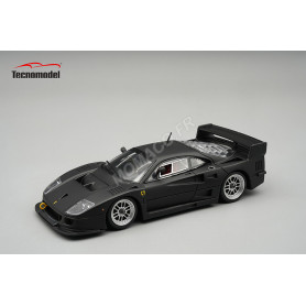 FERRARI F40 LM VERSION PRESSE AVEC JANTES ENKEI ARGENTEES 1996 NOIR