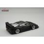 FERRARI F40 LM VERSION PRESSE AVEC JANTES ENKEI ARGENTEES 1996 NOIR