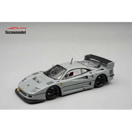 FERRARI F40 LM VERSION PRESSE AVEC JANTES NOIRES 1996 GRIS
