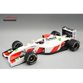 FOOTWORK FA13 AVEC PNEUS PLUIE 10 AGURI SUZUKI GRAND PRIX DE BELGIQUE 1992