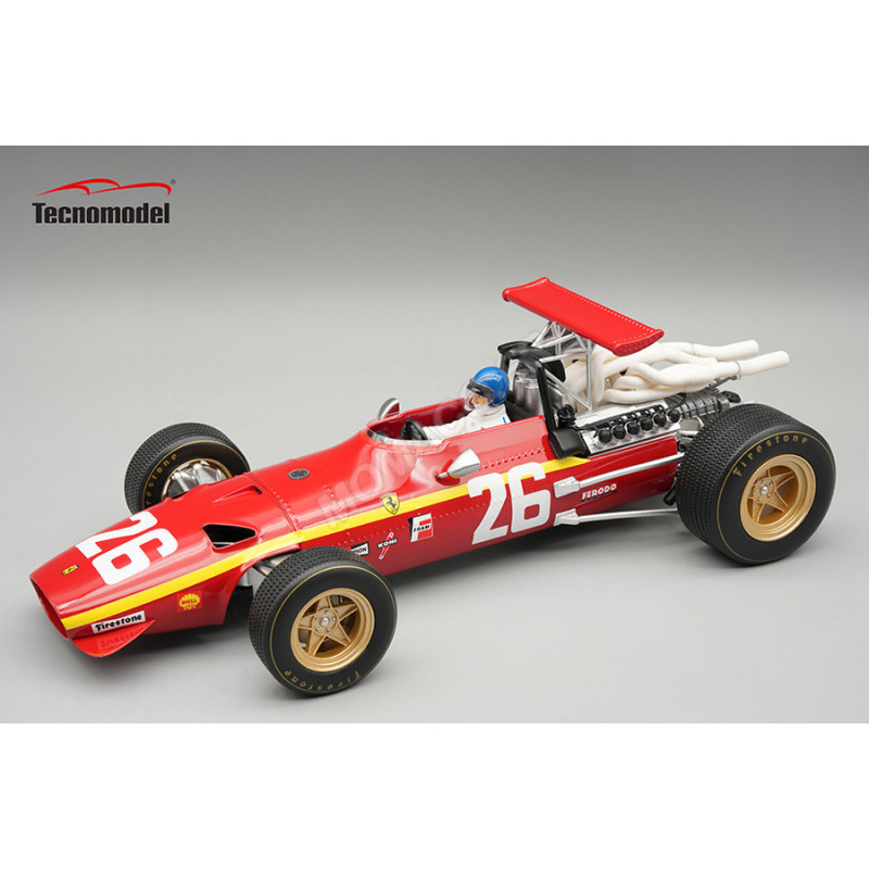 Casque Miniature Jacky Ickx 1971 Ferrari F1 - Échelle 1:5, Neuf En Vitrine