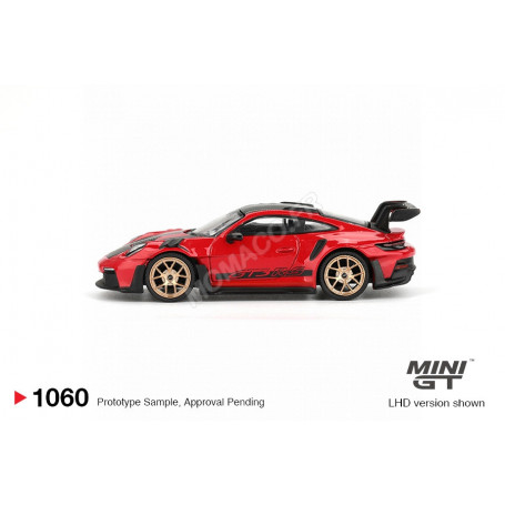 PORSCHE 911 (992) GT3 RS WEISSACH PACKAGE 2022 ROUGE "GUARDS RED" (BLISTER EDITION) (LHD)