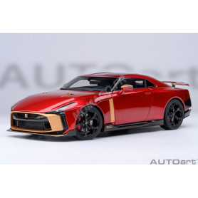 NISSAN GT-R50 BY ITALDESIGN ROUGE METALLISE/OR