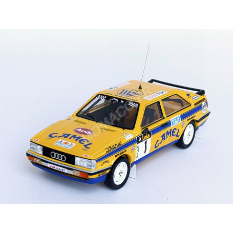 AUDI QUATTRO COUPE 1 ATTILA FERJANCZ/JANOS TANDARI RALLYE ALGARVE 1987 2EME