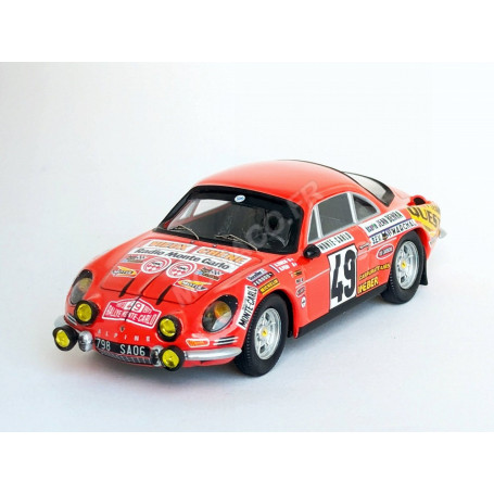 RENAULT ALPINE A110 49 ALEX VINEIS/OSWALD PERI RALLYE MONTE-CARLO 1973