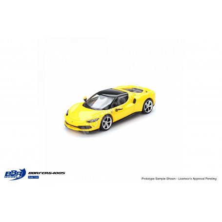 FERRARI 296 GTB 2024 JAUNE "GIALLO MODENA" (EPUISE)