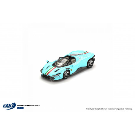 FERRARI DAYTONA SP3 BLEU "LIGHT BLUE"
