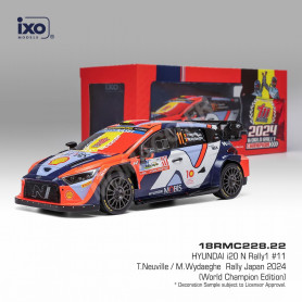 HYUNDAI I20 N RALLY 1 11 THIERRY NEUVILLE/MARTIJN WYDAEGHE RALLYE DU JAPON 2024 CHAMPION DU MONDE