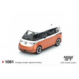 VOLKSWAGEN ID.BUZZ CARAVELLE 2024 "CANDY WHITE / ENERGETIC ORANGE" (LHD)