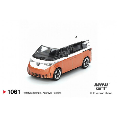 VOLKSWAGEN ID.BUZZ CARAVELLE 2024 "CANDY WHITE / ENERGETIC ORANGE" (LHD)