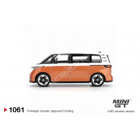 VOLKSWAGEN ID.BUZZ CARAVELLE 2024 "CANDY WHITE / ENERGETIC ORANGE" (BLISTER EDITION) (LHD) (EPUISE)