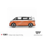 VOLKSWAGEN ID.BUZZ CARAVELLE 2024 "CANDY WHITE / ENERGETIC ORANGE" (BLISTER EDITION) (LHD)