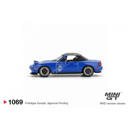 MAZDA MX5 MIATA TUNED VERSION 1990 BLEU "DARK BLUE" (BLISTER EDITION) (LHD)