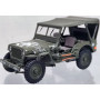 JEEP FERMEE MILITARY US VERT