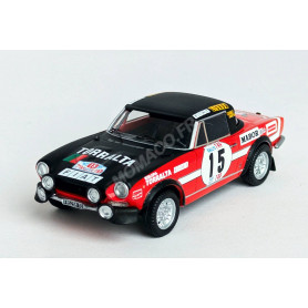 FIAT 124 SPORT SPIDER 1600 15 LUIS NETTO/MANUEL COENTRO RALLYE DU PORTUGAL 1973