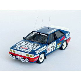 AUDI QUATTRO 25 PIERRE BOS/JEAN-CLAUDE LEUVREY RALLYE MONTE-CARLO 1985