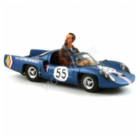 MINI ALPINE A220 55 PILOTE HENRI PESCAROLO CRITERIUM DES JEUNES PILOTES