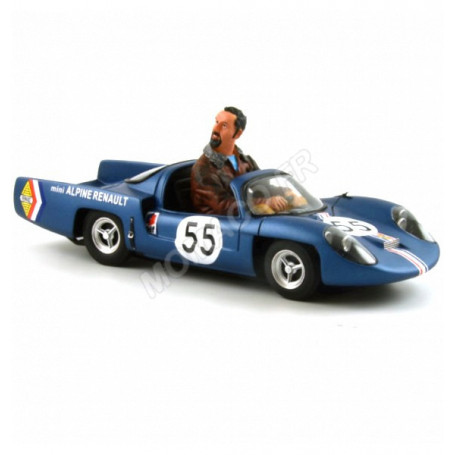 MINI ALPINE A220 55 PILOTE HENRI PESCAROLO CRITERIUM DES JEUNES PILOTES