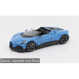 BUGATTI W16 MISTRAL BLEU/NOIR