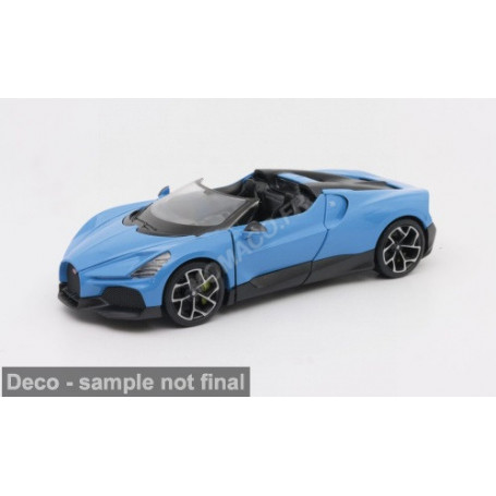 BUGATTI W16 MISTRAL BLEU/NOIR