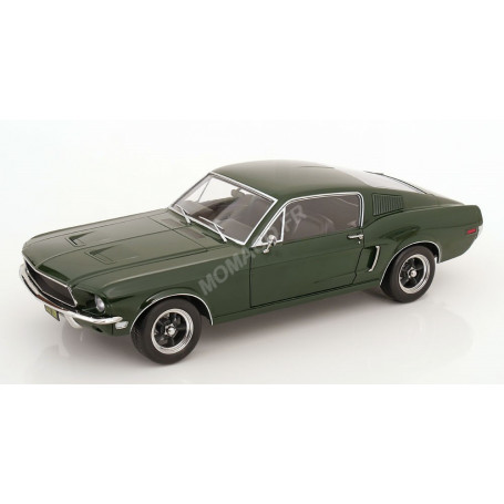 FORD MUSTANG GT FASTBACK 1968 VERT FONCE