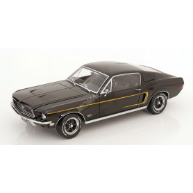 FORD MUSTANG GT FASTBACK 1968 NOIR