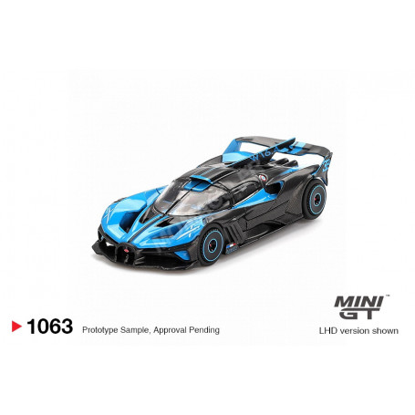 BUGATTI BOLIDE PRESENTATION 2024 NOIR/BLEU (LHD) (EPUISE)