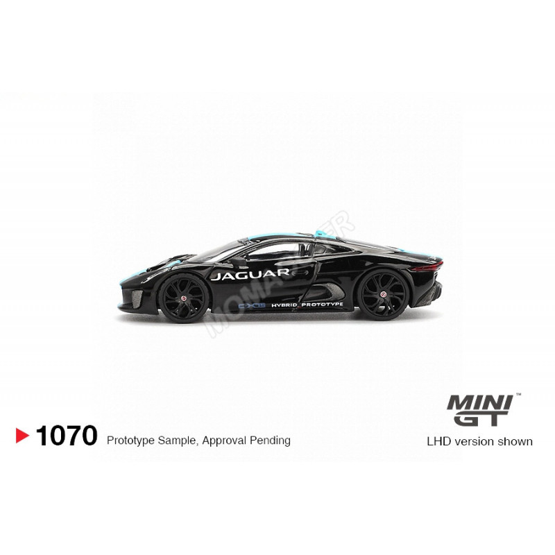 JAGUAR C-X75 2010 NOIR/BLEU (BLISTER EDITION) (LHD)