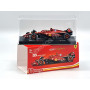 FERRARI F1 SF-24 TEAM SCUDERIA FERRARI 55 CARLOS SAINZ GRAND PRIX D'ITALIE MONZA 2024 4EME (PACKAGING PREMIUM AVEC CASQUE)