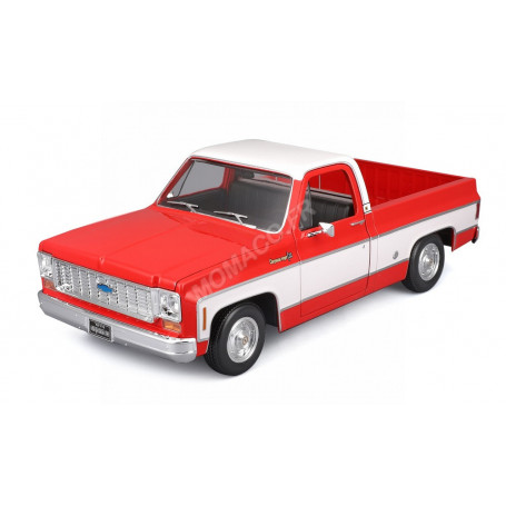 CHEVROLET C10 CHEYENNE SUPER 1974 ROUGE/BLANC