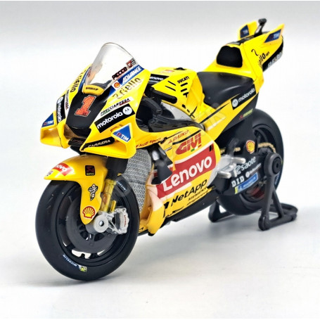 DUCATI DESMOSEDICI GP23 "TEAM LENOVO" 1 FRANCESCO BAGNAIA MOTO GP GRAND PRIX D'ITALIE MISANO 2023 CHAMPION DU MONDE